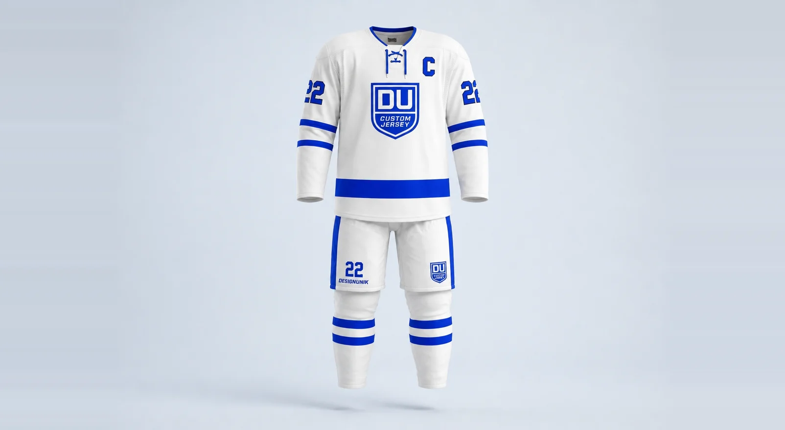 Uniforme de hockey DesignUnik : chandail, gaine et bas
