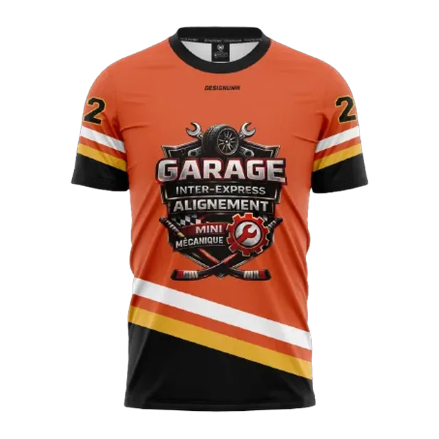 Uniforme d'équipe personnalisé par DesignUnik