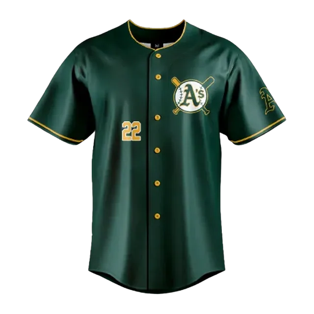 Chandails de baseball personnalisés : réalisation 10 de DesignUnik