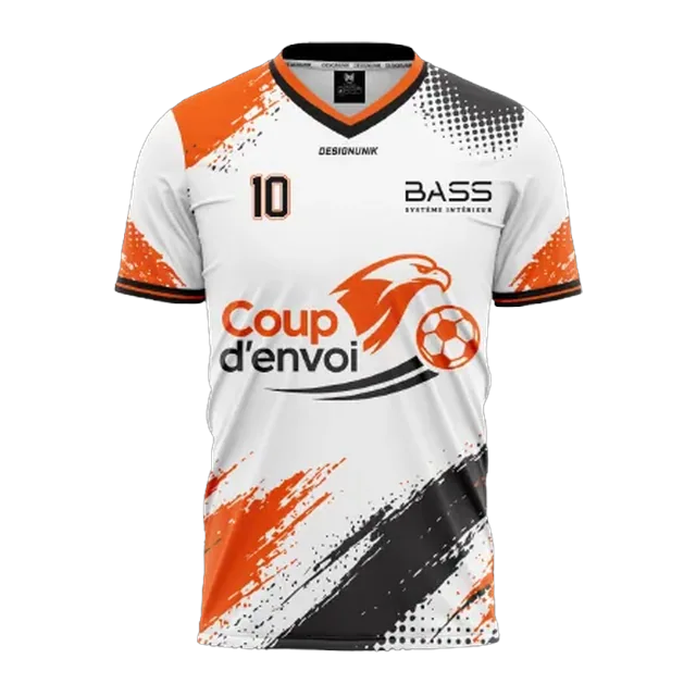 Chandails de soccer personnalisés : réalisation 7 de DesignUnik