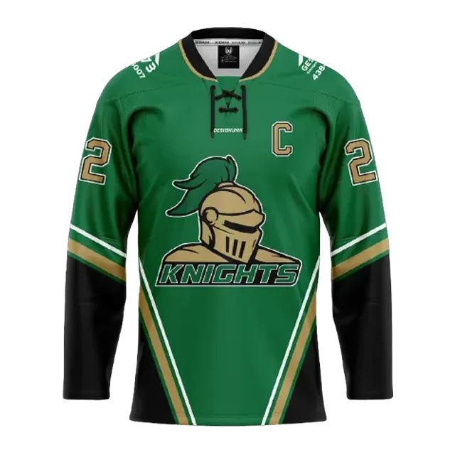 Chandails de hockey personnalisés : réalisation 12 de DesignUnik