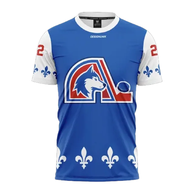 Chandails de dek hockey personnalisés : réalisation 11 de DesignUnik