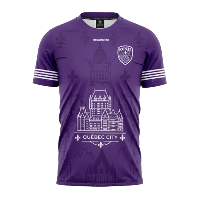 Chandails de soccer personnalisés : réalisation 2 de DesignUnik