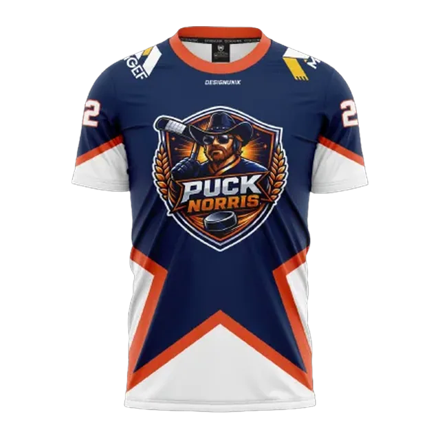 Chandails de dek hockey personnalisés : réalisation 9 de DesignUnik