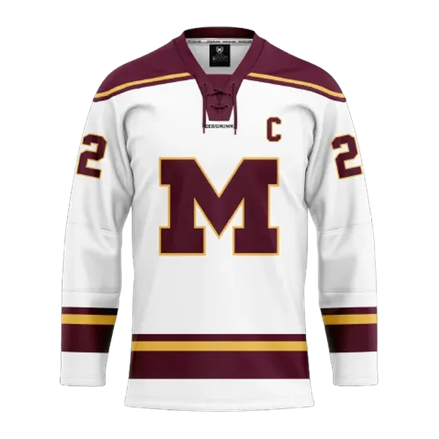 Chandails de hockey personnalisés : réalisation 8 de DesignUnik