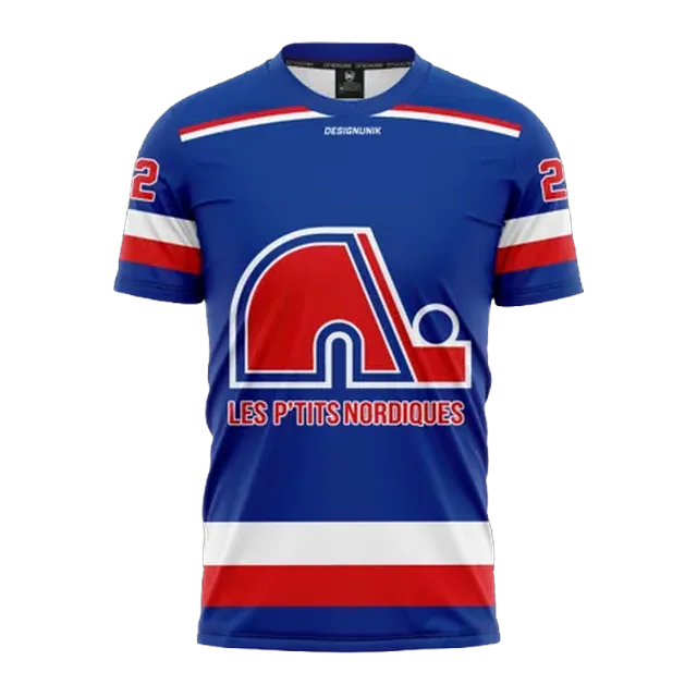 Chandails de dek hockey personnalisés : réalisation 8 de DesignUnik