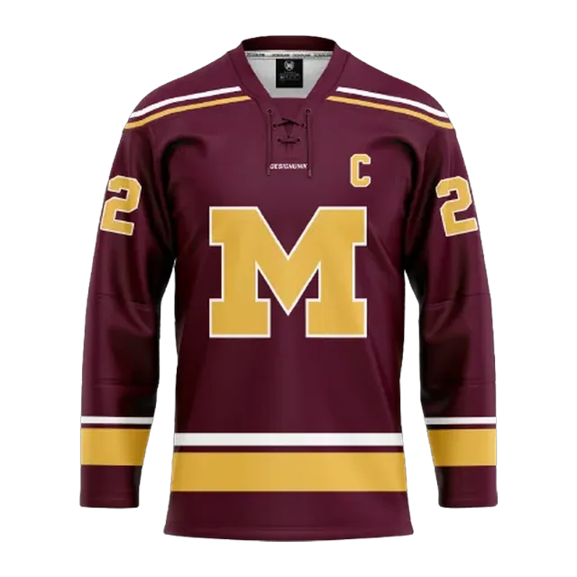 Chandails de hockey personnalisés : réalisation 7 de DesignUnik