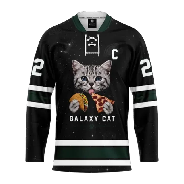 Chandails de hockey personnalisés : réalisation 3 de DesignUnik